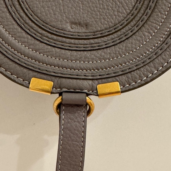Chloe - Marcie Small Crossbody Bag - Gray - Pre-Owned - Plz Check Pics - Picture 3 of 16